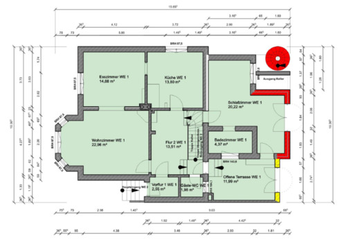 Foto - frisch renovierte Wohnung Bürofläche in der Neustadt, Top Lage