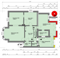 frisch renovierte Wohnung Bürofläche in der Neustadt, Top Lage - Meppen