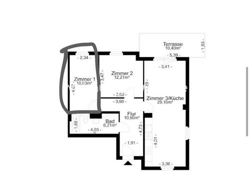 Foto - Wohnungsswap - 3 Zimmer, 75 m² - Stillerzeile, Berlin