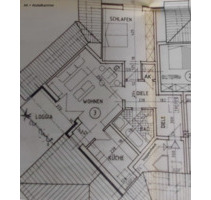 Renovierte 2-Zimmer-DG-Wohnung mit Balkon und EBK in Delbrück