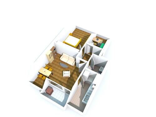 Foto - 2 Zimmer Dachgeschoßwohnung zur Miete in Ratingen