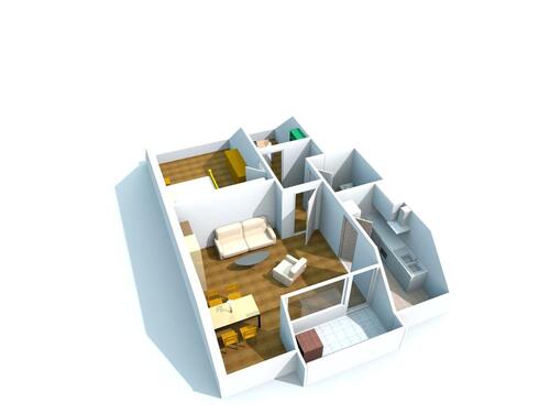 Foto - 2 Zimmer Dachgeschoßwohnung in Ratingen