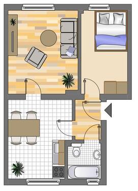 Foto - 2 Zimmer Etagenwohnung zur Miete in Menden (Sauerland)