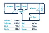 Foto - Etagenwohnung in Reichenbach im Vogtland