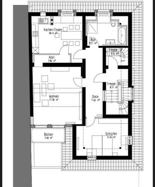 Foto - 2 Zimmer Dachgeschoßwohnung in Moers