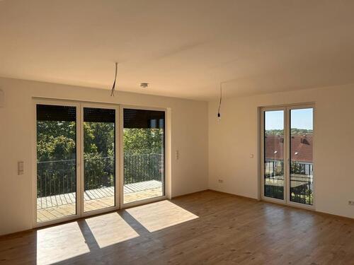 Foto - Erstbezug! Exklusive 3-Zimmer-Neubauwohnung mit Panoramablick auf die Stadt.