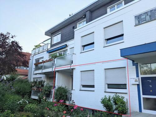 Foto - 2-Zimmer EG mit Echtholz-Parkett und Balkon