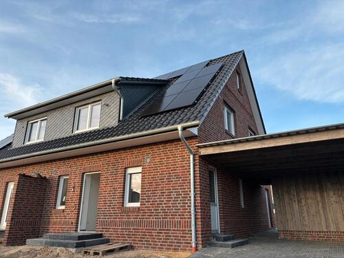 Foto - Doppelhaushälfte im Erstbezug (KfW-Effizienzhaus 40)