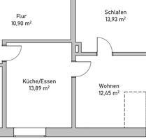 3Zimmer Wohnung Marl-Hüls Zentral 55qm ERSTBEZUG nach SANIERUNG