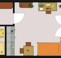 1-Zimmer-Apartment mit Balkon in Marburg-Wehrda – langfristig