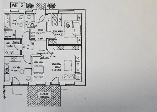 Foto - 2 Zimmer Doppelhaushälfte in Barßel