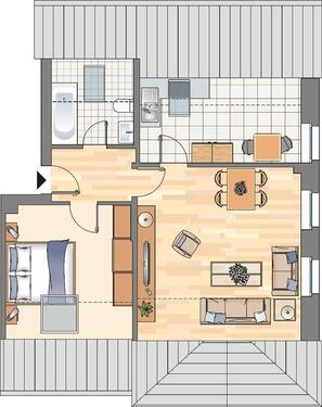 Foto - 2.5 Zimmer Etagenwohnung zur Miete in Dortmund