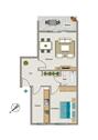Foto - 2.5 Zimmer Erdgeschoßwohnung zur Miete in Düsseldorf
