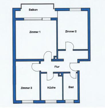 Foto - Etagenwohnung in Darmstadt zum Kaufen