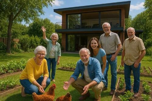 Foto - Senioren WG Coliving Konzept (ländlich) Pflegeheim Alternative