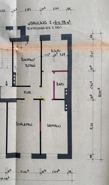 Foto - 3ZKB 1.Og in Völklingen - 420,00&nbsp;EUR Kaltmiete, ca.&nbsp; 60,00&nbsp;m&sup2;