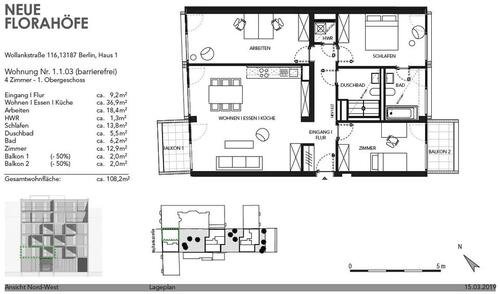 Foto - 4 Zimmer Etagenwohnung zum Kaufen in Berlin