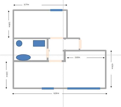 Foto - 2 Zi-Wohnung in 26452 Nsg Sande bei Wilhelmshaven, Einbauküche