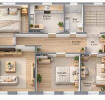 97 m² 4-Zi. Bergen – Erstbez. 26, Garten, Stellpl.wahl, Hunde ok - Bergen auf Rügen