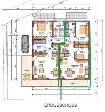 Foto - 3 Zimmer Etagenwohnung zur Miete in Regen