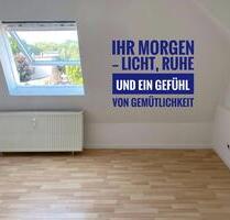 Warmmiete 340 € - Helle DG-Wohnung im Zentrum von Güsten