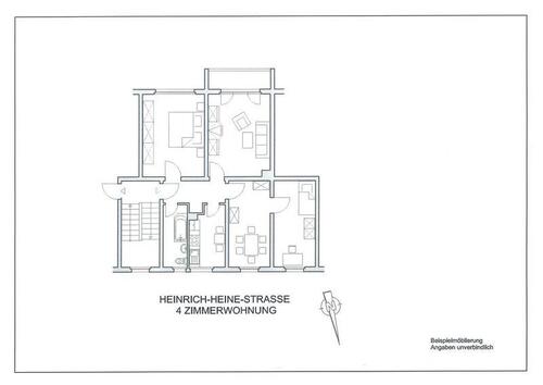 Foto - Etagenwohnung in Naumburg (Saale)