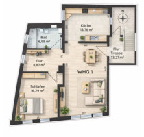 Erdgeschosswohnung zentral in Altenbeken