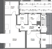 3,5-Zimmer-Wohnung mit Balkon in zentraler Lage von Osnabrück 6025.10604