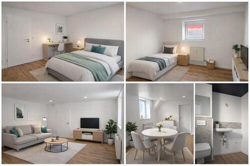 Foto - Frisch renovierte 3-Zimmer Wohnung (60m2) mit Garage -ruhige Lage