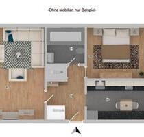 Helle 2-Zimmer Wohnung zu vermieten - Freyung