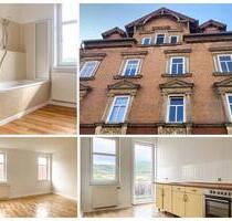 Einraumwohnung mit Südbalkon, Küche und Bad im Zentrum Ilmenaus