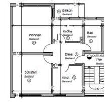 Charmante 3-Zimmer-Wohnung mit Balkon und Stellplatz - Bünde
