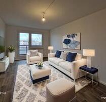 Wohnen mit Blick ins Grüne*Ab 15.05.2026*Frisch renoviert*3-Zimmer mit Wannenbad und Balkon! - Leipzig West