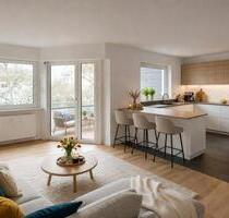 Moderne 2-ZKB mit Balkon, 60 qm, nahe Saarbrücker Schloss - Saarbrücken Neue Bremm