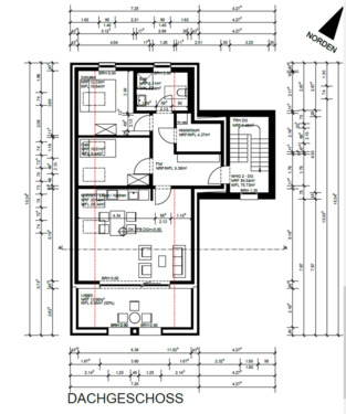 Foto - 3 Zimmer Dachgeschoßwohnung zur Miete in Nordhorn