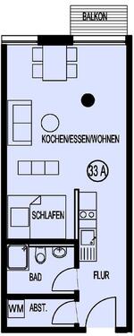 Foto - 1.5 Zimmer Etagenwohnung zur Miete in Singen (Hohentwiel)