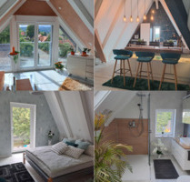 DESIGN-LOFT Brockenblick Wernigerode stilvolle Ferienwohnung DG