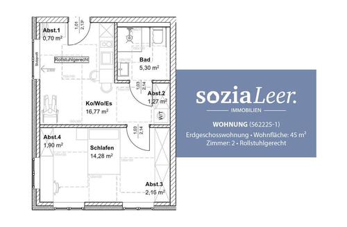 Foto - Etagenwohnung zur Miete in Leer (Ostfriesland)