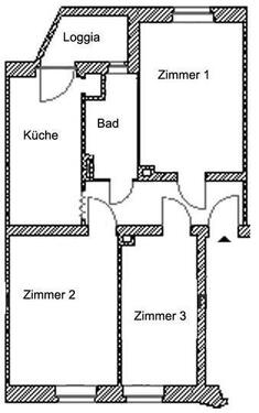 Foto - Etagenwohnung zur Miete in Leipzig