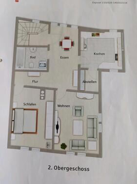 Foto - 2.5 Zimmer Etagenwohnung zur Miete in Rieneck