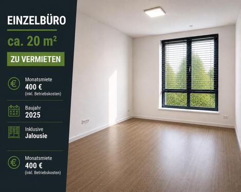 Foto - Büro direkt an der A2 - 400,00&nbsp;EUR Kaltmiete, ca.&nbsp; 20,00&nbsp;m&sup2;