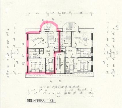 Foto - 3 Zimmer Wohnung in Aurich - 650,00 EUR Kaltmiete,
