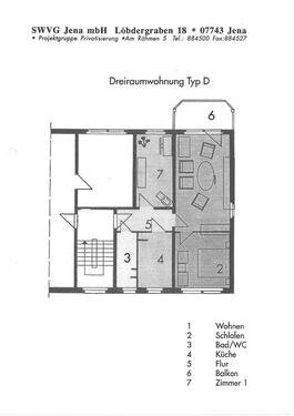 Foto - Etagenwohnung in Jena zum Kaufen