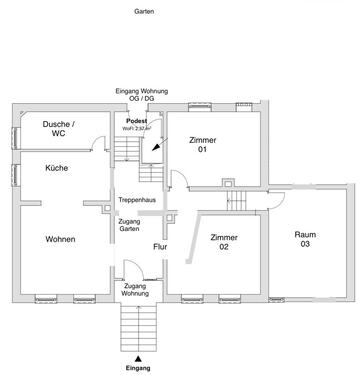 Foto - 4 Zimmer Wohnung Hohenhameln Ortskern