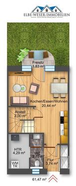 Foto - Etagenwohnung in Ottersberg