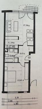 Foto - 2 Zimmer EG Wohnung in BS-Mascherode ab 01.03.2026 zu vermieten