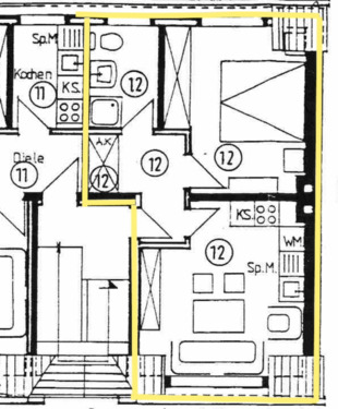 Foto - 1.5 Zimmer Dachgeschoßwohnung zum Kaufen in Bochum