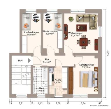 Foto - 4-Raum-Wohnung in Luisenthal zu vermieten