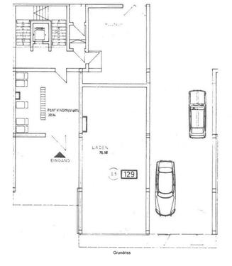 Foto - Gewerbefläche in Weinheim, 72 m² zzgl. Keller und 2x TG Parkplatz
