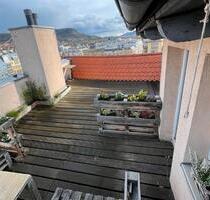 2-Raum Maisonettenwohnung mit Balkon & Dachterrasse in Jena